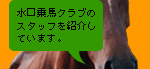 案内馬イメージ